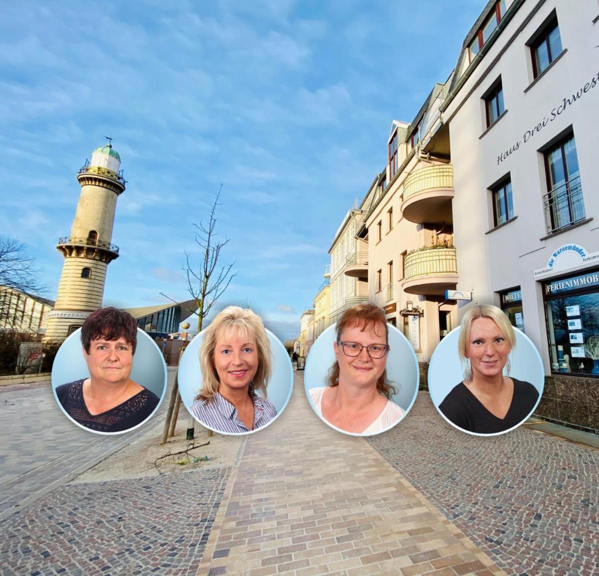 Haus Drei Schwestern, Bernstein Rostock Ngoại thất bức ảnh